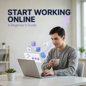 how to start working online