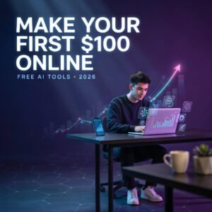 make your first $100 online with free AI tools
