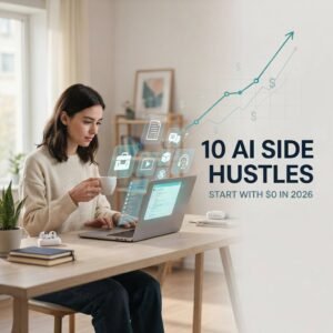 AI side hustles you can start with $0